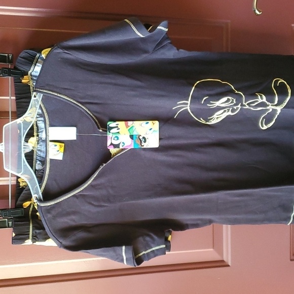 Warner Brothers Tweety knit sleep short set large 100% cotton NWT - Picture 2 of 11